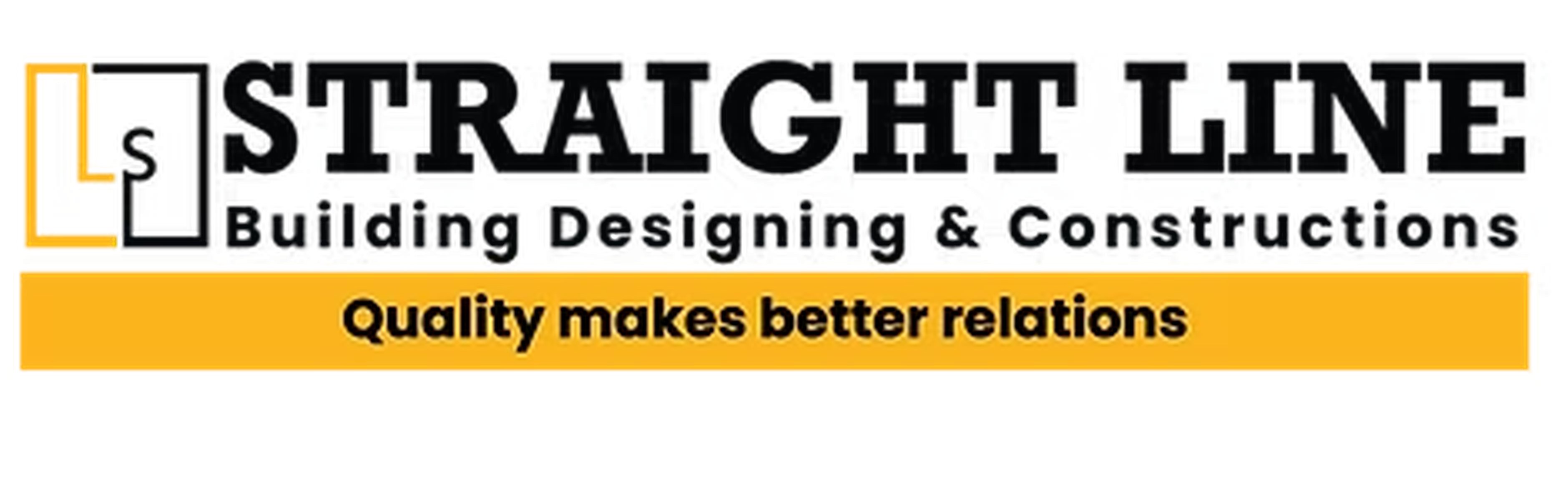 Straight Line Builders logo